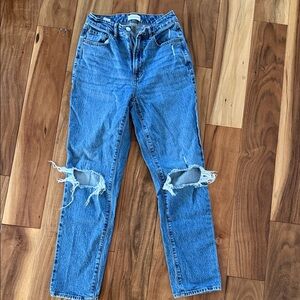 Distressed Blue PacSun Blue Jeans